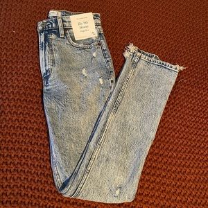 Abercrombie & Fitch 90s high rise jeans